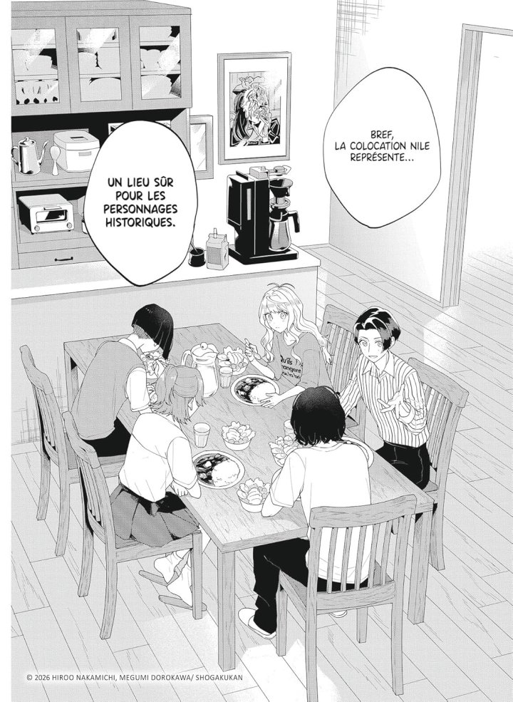Sharehouse Nile, T.1 - Par Hiroo Nakamichi et Megumi Dorokawa - Mangetsu