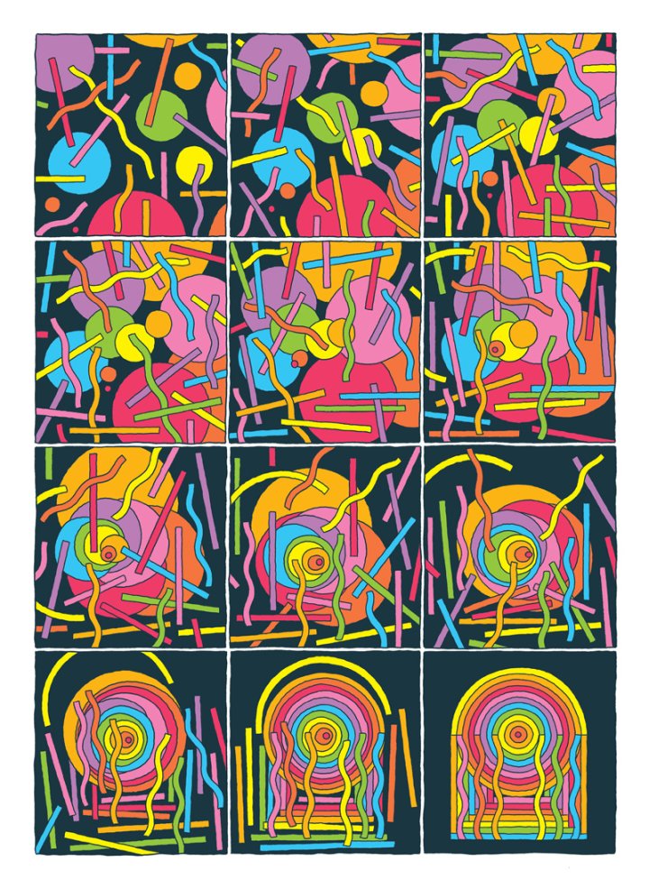 "Sous la maison" de Jesse Jacobs (Tanibis), une exploration de la face colorée du monde