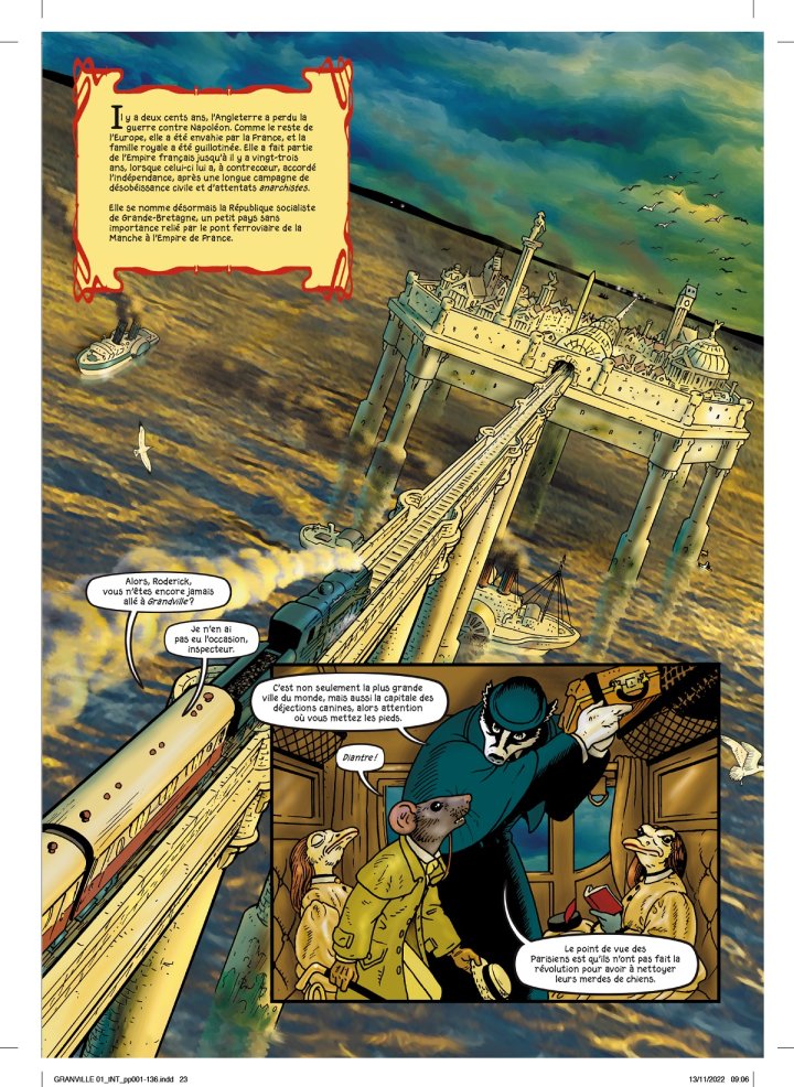 Grandville - T. 1- Par Bryan Talbot – Delirium