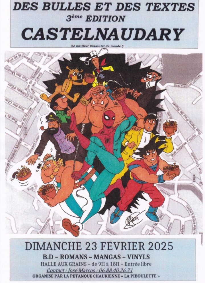 Castelnaudary : 3e Festival "Des BULLES et des TEXTES"