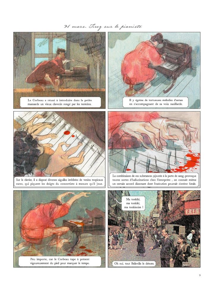 Les Cahiers du Corbeau : un Paris mythifié par Lucas Nine