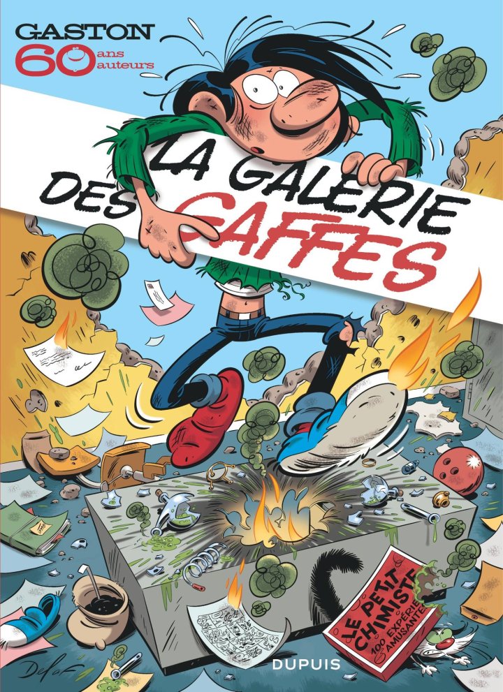 Angoulême 2022 : Dupuis annonce la reprise de Gaston Lagaffe par Marc Delaf