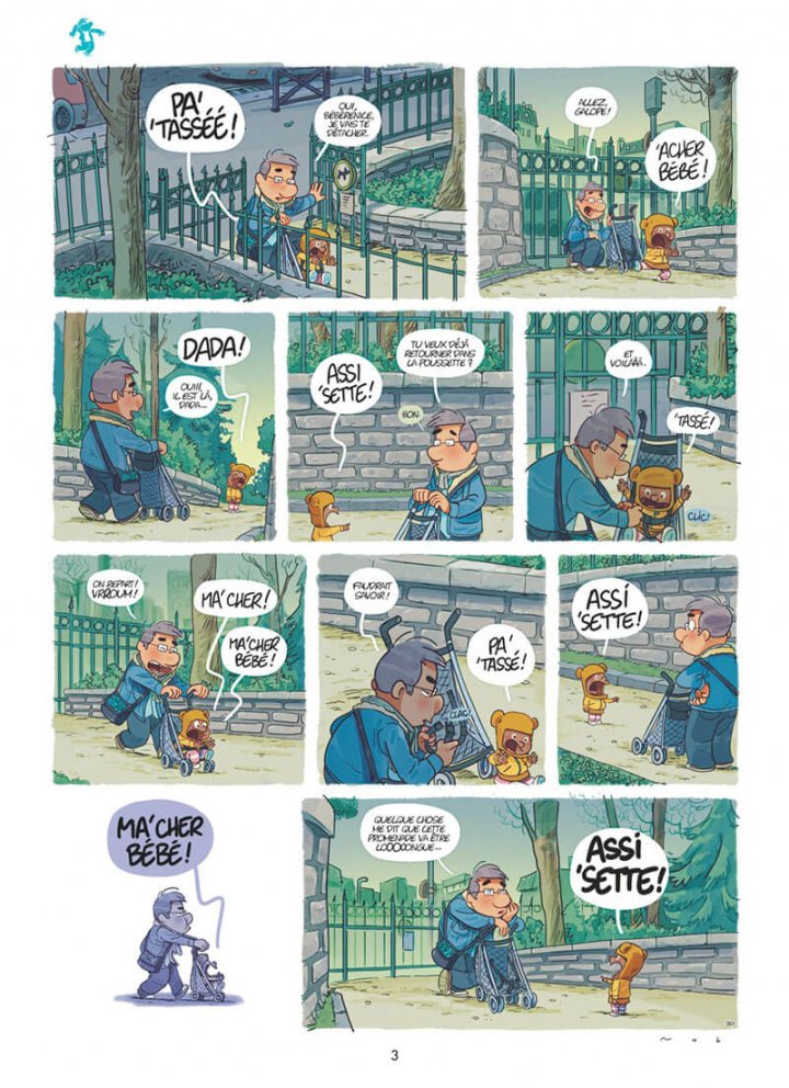 La Force tranquille, N° 7 de Dad – Par Nob – Dupuis