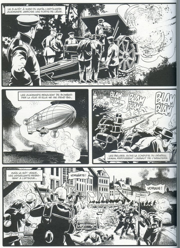 La Première Guerre mondiale en BD - Par Arnaud de la Croix & Vicente Cifuentes - Ed. Le Lombard