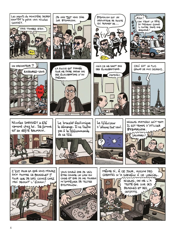 Le Ministère secret T. 3 : Le Sphincter de Moscou – Par Joann Sfar et Mathieu Sapin – Editions Dupuis