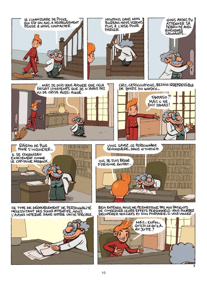 Spirou chez les fous – Par Jul & Libon – Dupuis