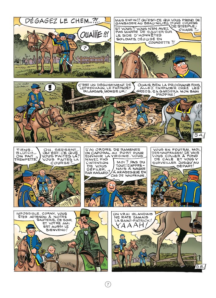 Les Tuniques bleues T. 66 : Irish Melody – Par Kris et Willy Lambil – Dupuis