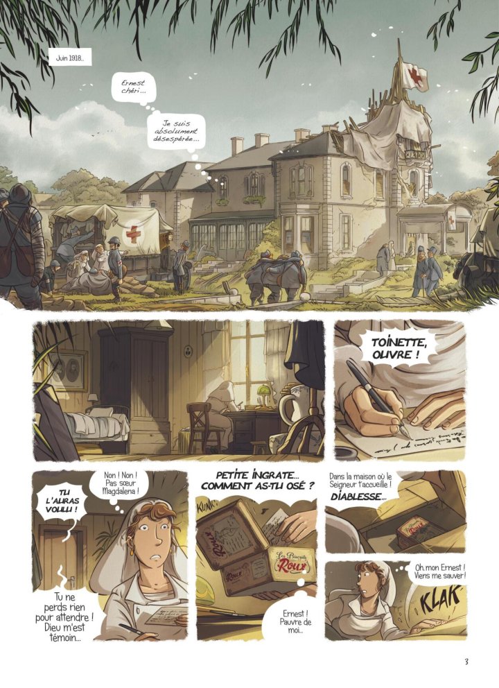 La Brigade des souvenirs T. 1 : La lettre de Toinette – Par Carbone, Cee Cee Mia et Marko – Dupuis