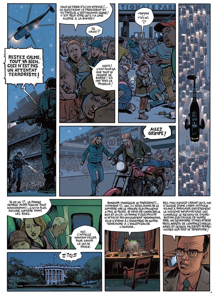 Cyberwar, T. 1 : Day One - Par Daniel Pecqueur & Denys - Delcourt