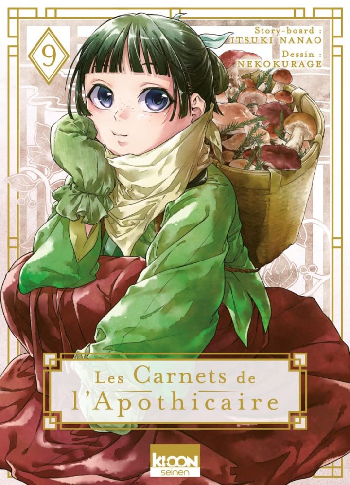 Les Carnets de l'apothicaire T. 8 & T. 9 - Par Natsu Hyuuga, Itsuki Nanao & Nekokurage - Éd. Ki-oon