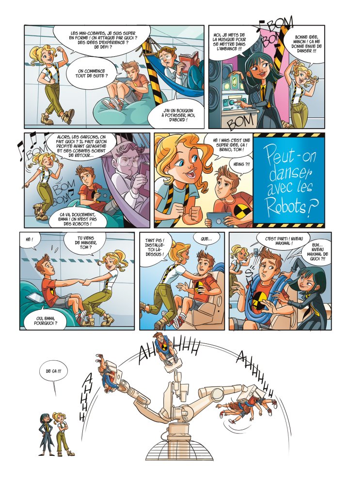 On n'est pas que des Cobayes, T. 1 : Les Mini-Cobayes - Par Ferré, Rea & Odone - Ed. Soleil