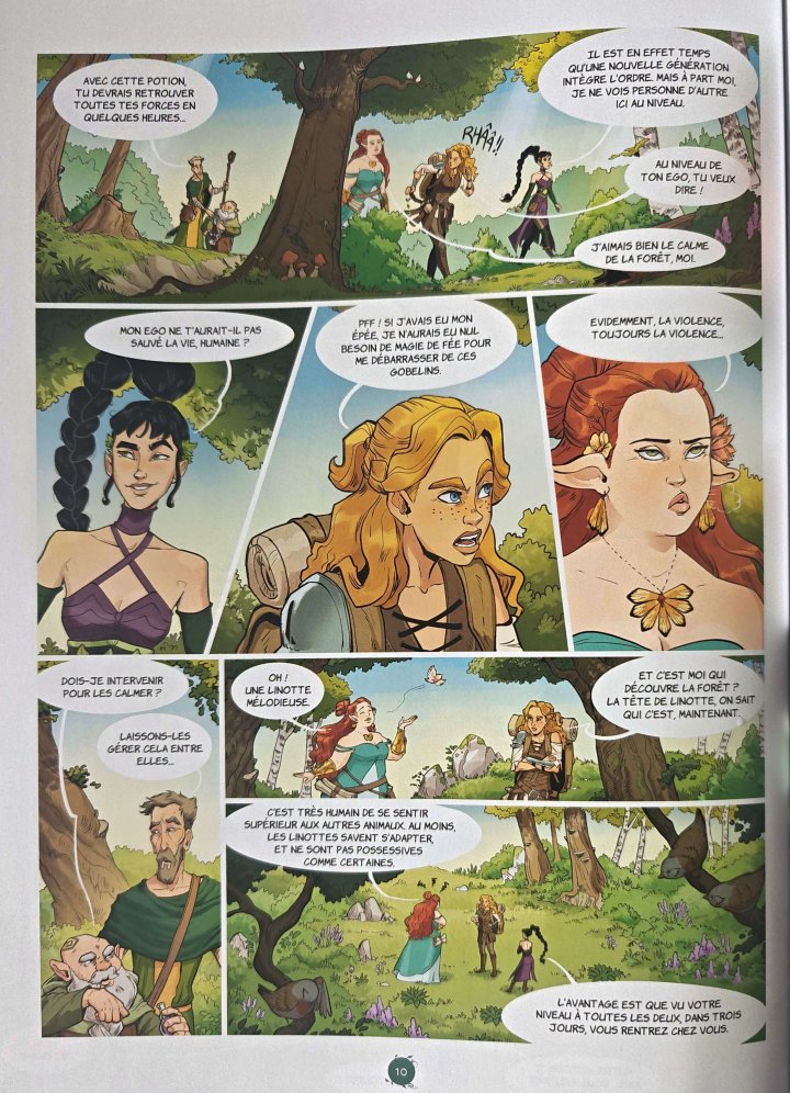 Druydesses T.1 - Les Apprenties du printemps - Par Fernandez & Violeau - Éd. Jungle