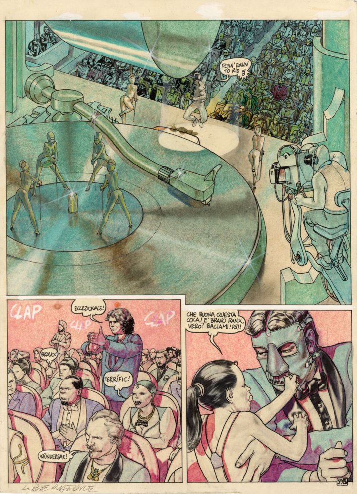 Tanino Liberatore, un auteur de BD mais surtout un maître du dessin