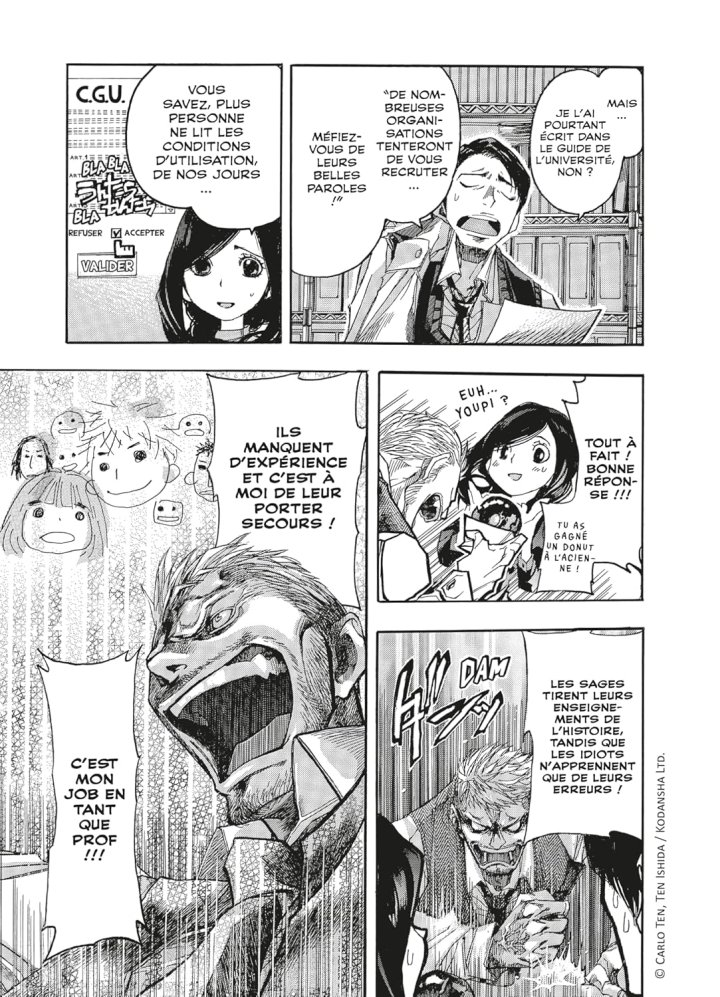 Strange Lessons By Professor Terror T. 1 - Par Carlo Zen & Ten Ishida - Ed. Mangetsu
