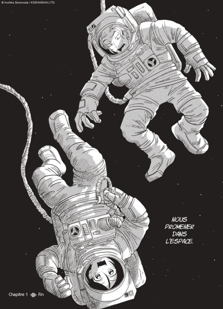 Promenons-nous dans l'espace T.1 : un Seinen tendre sur la différence pour la rentrée Glénat Manga