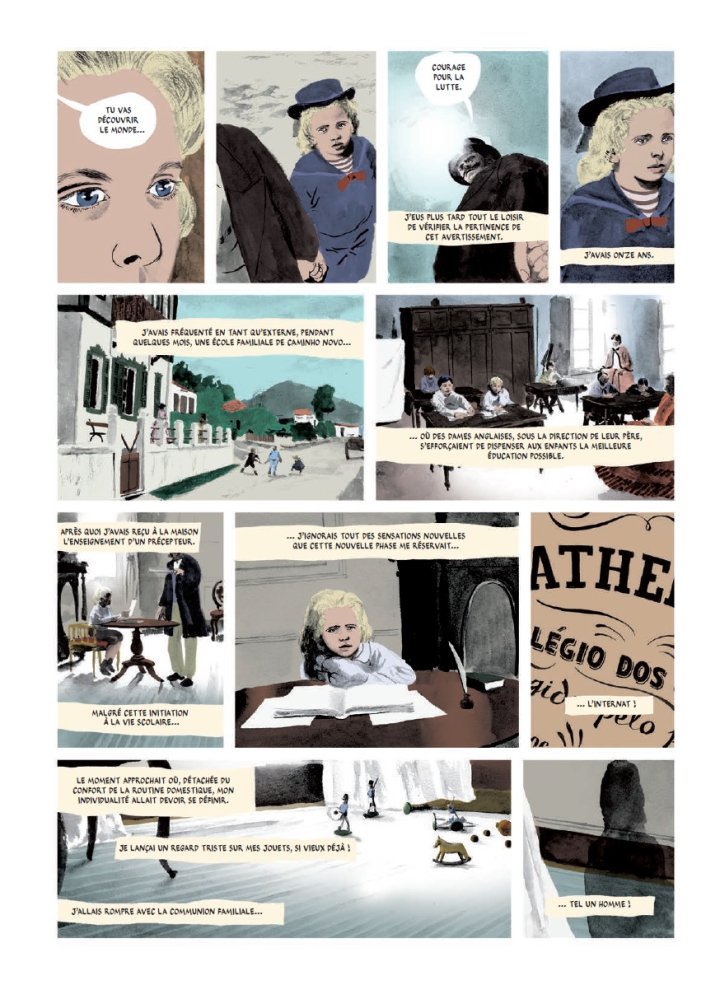 "L'Athénée" de M. Quintanilha, belle adaptation d'un classique de la littérature brésilienne