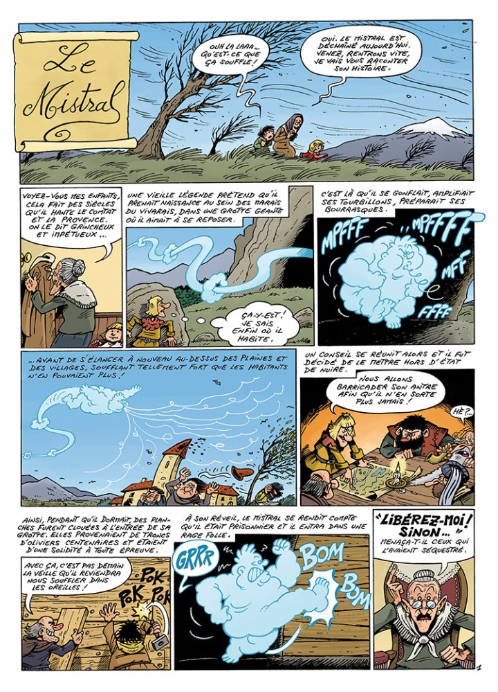 Contes et légendes de Provence – Par François Corteggiani & Herlé – ed. Tartamudo