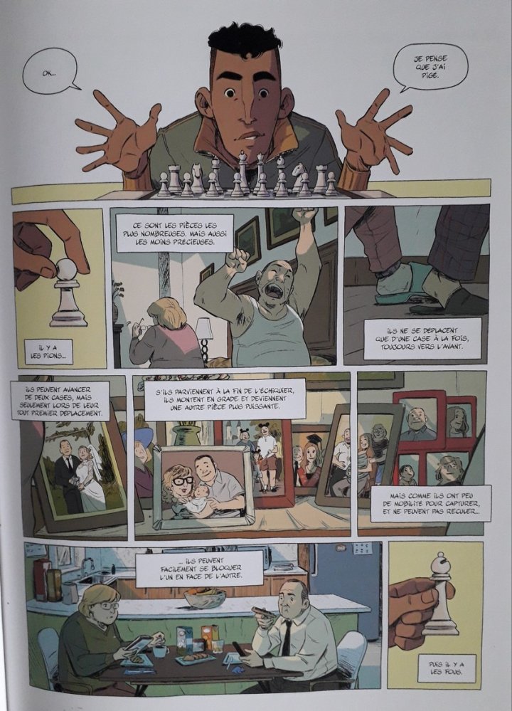 La vie comme une partie d'échecs