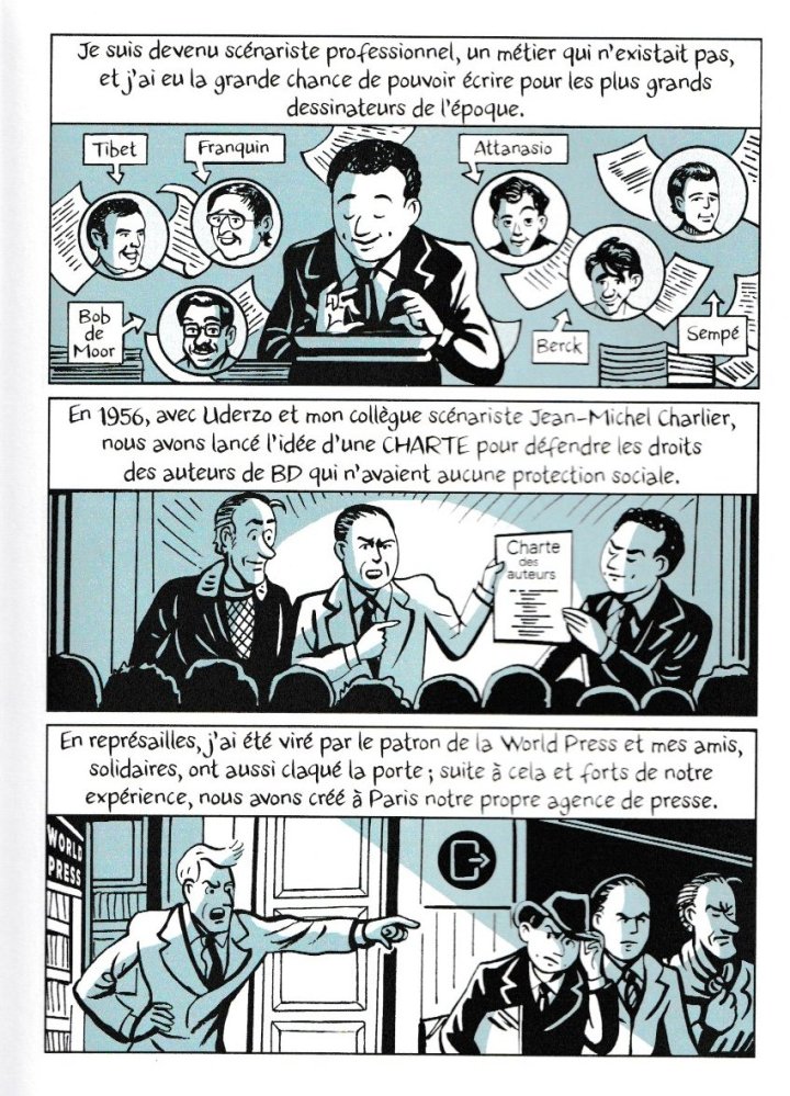 La rentrée centenaire de René Goscinny : lisez la suite de sa biographie en BD !