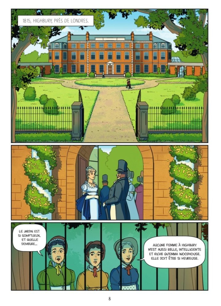 Emma - Par Claudia Kühn & Tara Spruit, d'après Jane Austen - Ed. Jungle