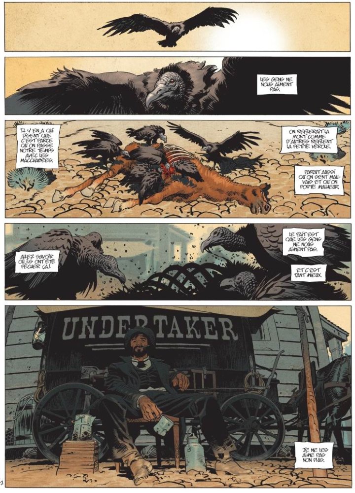 "Undertaker", sur la piste de Blueberry