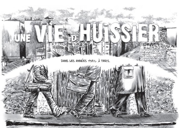 Dav Guedin dédicace "Une vie d'huissier" chez "Bulles de Salon" (Paris)