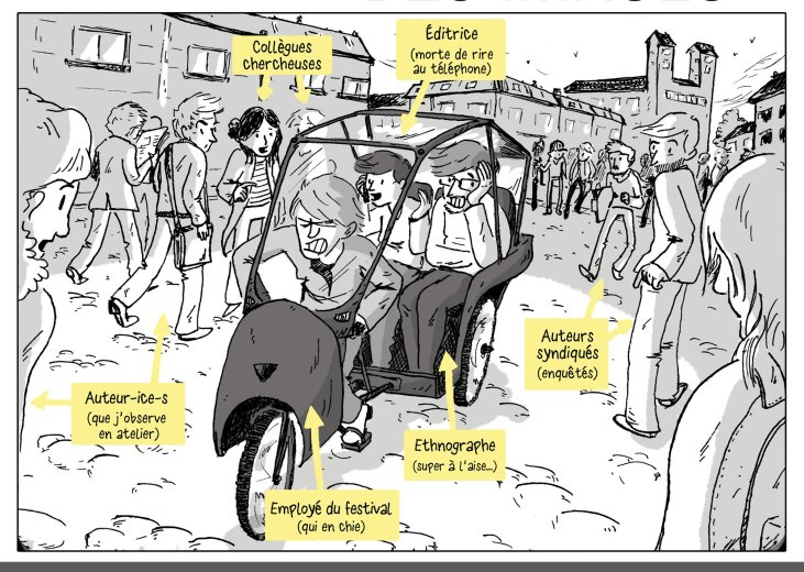 Bandes dessinées et romans graphiques au travail