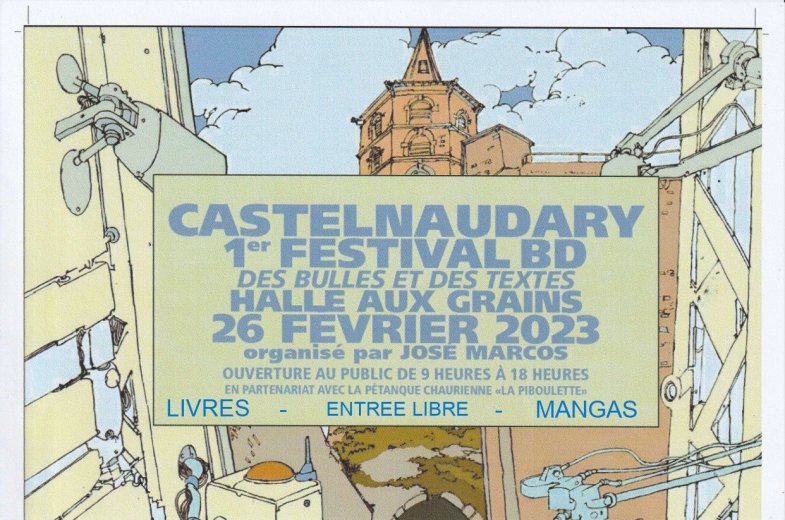 Castelnaudary : 1er Festival BD des Bulles et des Textes