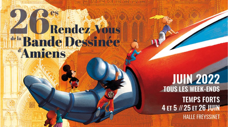 26es Rendez-Vous de la Bande Dessinée d'Amiens