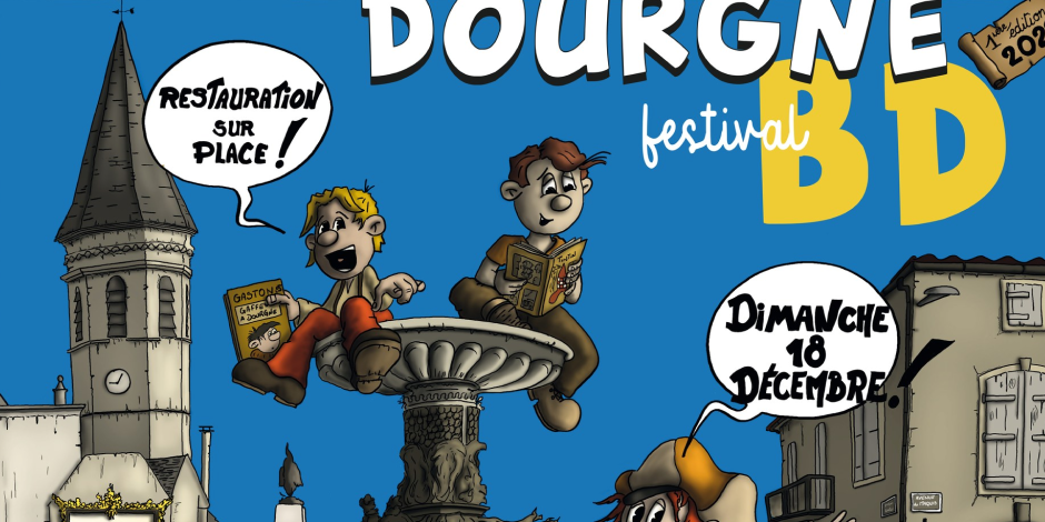 Salon de bande dessinée à Dourgne (81) le 18 décembre 2022