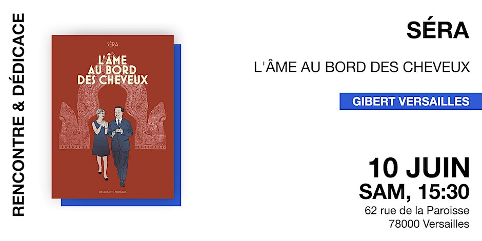 Séra en dédicace chez Gibert Versailles