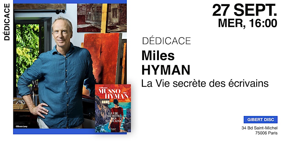 Miles Hyman chez Gibert Disc (Paris 6e)