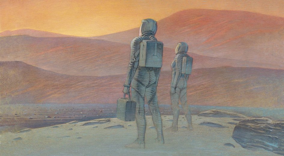 Découvrez Mars avec François Schuiten et Sylvain Tesson au Théâtre Marigny (Paris)